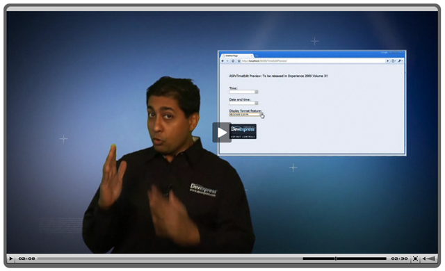 ASP.NET Time Edit Sneak Peek