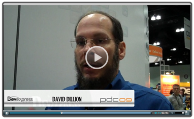 PDC 2009: Video Chat w/David Dillion