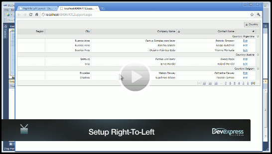 ASP.NET Controls - Setup Right-To-Left