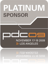 DevExpress PDC 2009 Platinum Sponsor