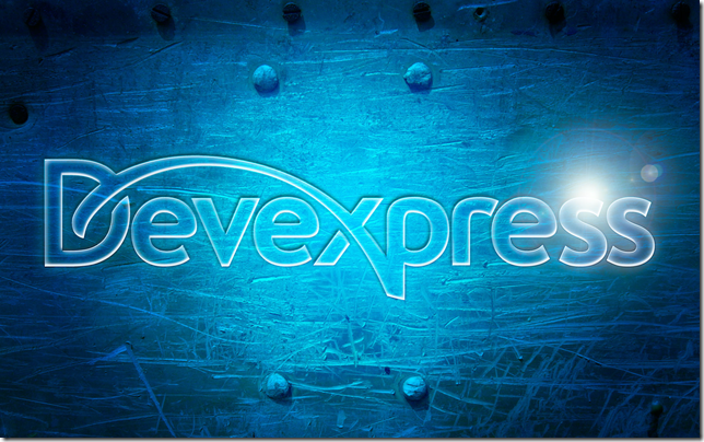 DevExpress Blue Background Image