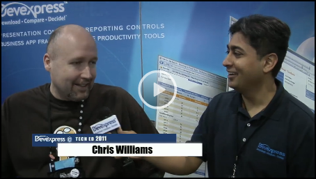 Chris Williams TechEd Video Interview