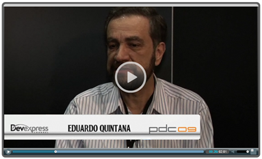 PDC 2009: Video Chat w/Eduardo Quintana