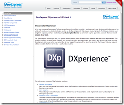 New DevExpress documentation website