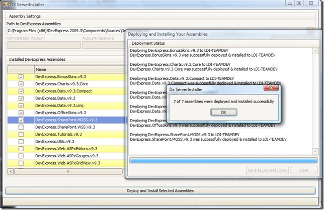 DX Server Installer Screenshot 2