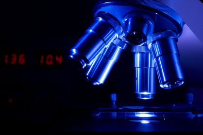 Microscope with digital readout