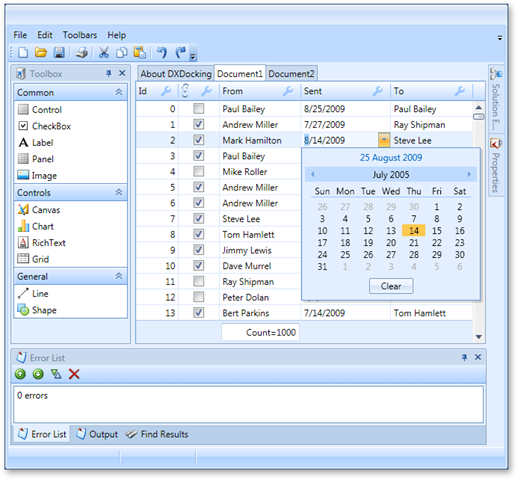 Office 2007 Blue theme for WPF