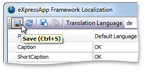 Localization Save Localization Save
