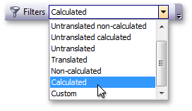 Localization Filter Localization Filter
