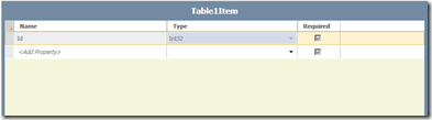 LightSwitch Create Table Dialog LightSwitch Create Table Dialog