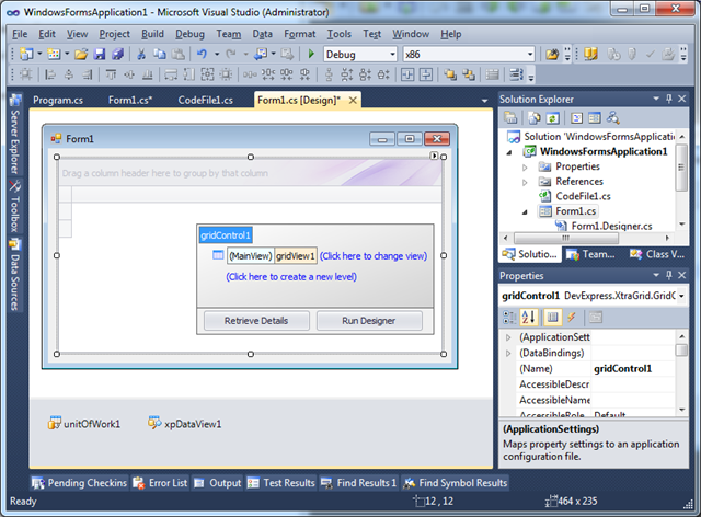XPDataView as a data source