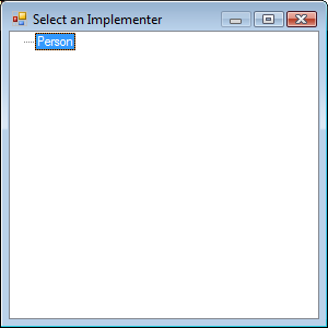 SelectAnImplementer
