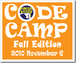 CMAP Code Camp 2010
