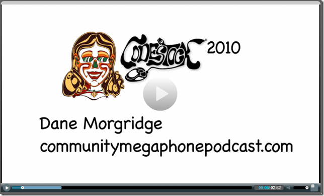 CodeStock 2010 Dane Morgridge on CommunityMegaphonePodcast.Com