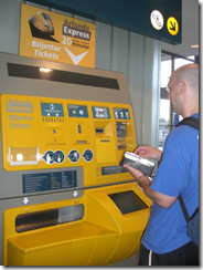 Ticket machines in Sweden
