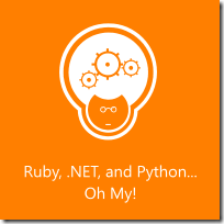 Codemash - Ruby, .NET and Python ... Oh y!