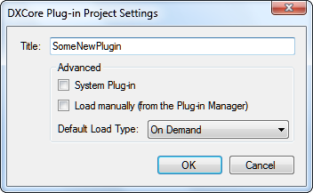 DXCoreProjectPluginSettings
