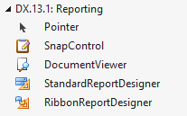 New Reporting Toolbox