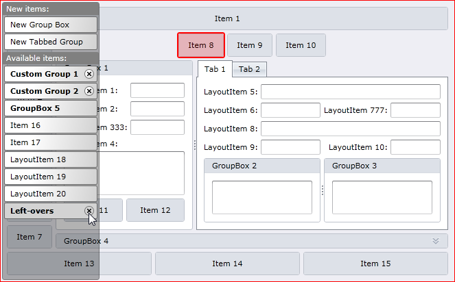 Silverlight WPF Layout Control Item Deletion
