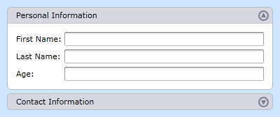 Silverlight Layout Control - Collapsible Groups