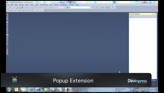 ASP.NET MVC Popup Extension screencast