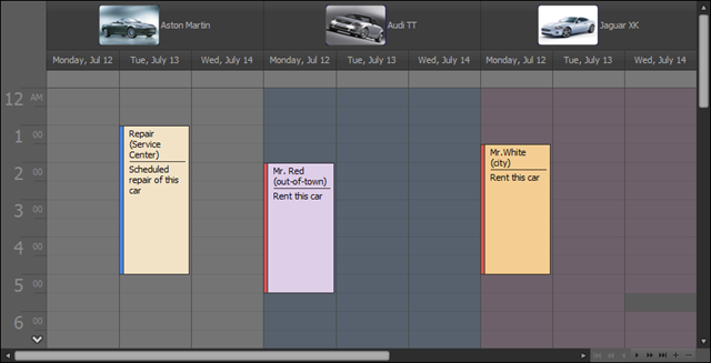 WinForms Scheduler Control - Dark Skin WinForms Scheduler Control - Dark Skin