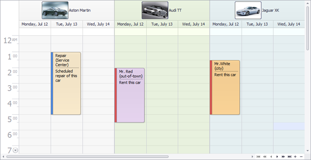 WinForms Scheduler Control - Default Skin WinForms Scheduler Control - Default Skin