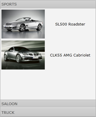 Silverlight NavBar Control - Side Bar View