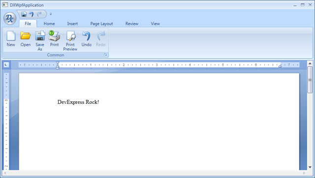 WPF Rich Edit Control and WPF Ribbon WPF Rich Edit Control and WPF Ribbon