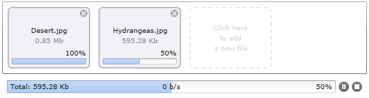 Silverlight Upload Control