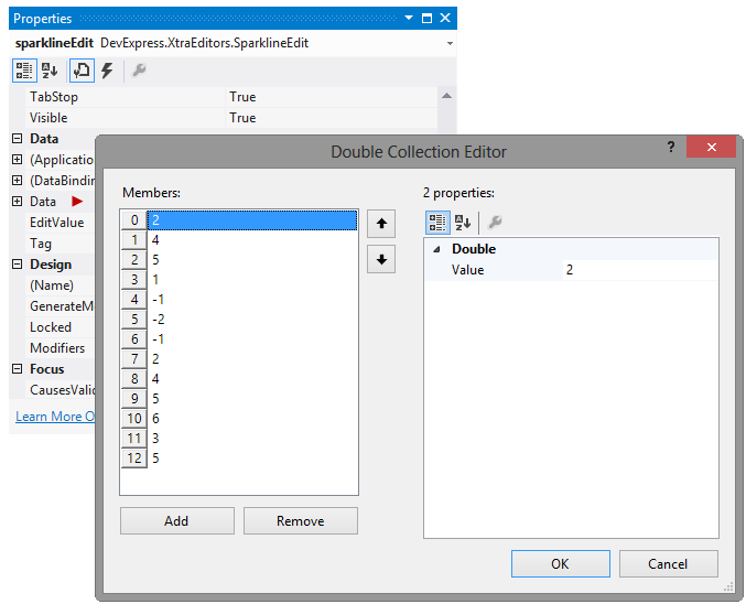 Sparkline Editor