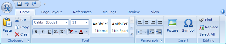 DevExpress_Silverlight_Ribbon DevExpress_Silverlight_Ribbon