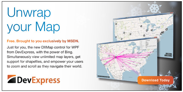 WPF Map Control - FREE