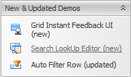 WinForms Grid New Demos