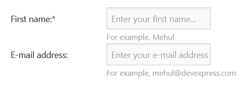 DevExpress ASP.NET Data Editors - Caption Property in v14.1