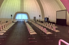 Inside session cloud tent