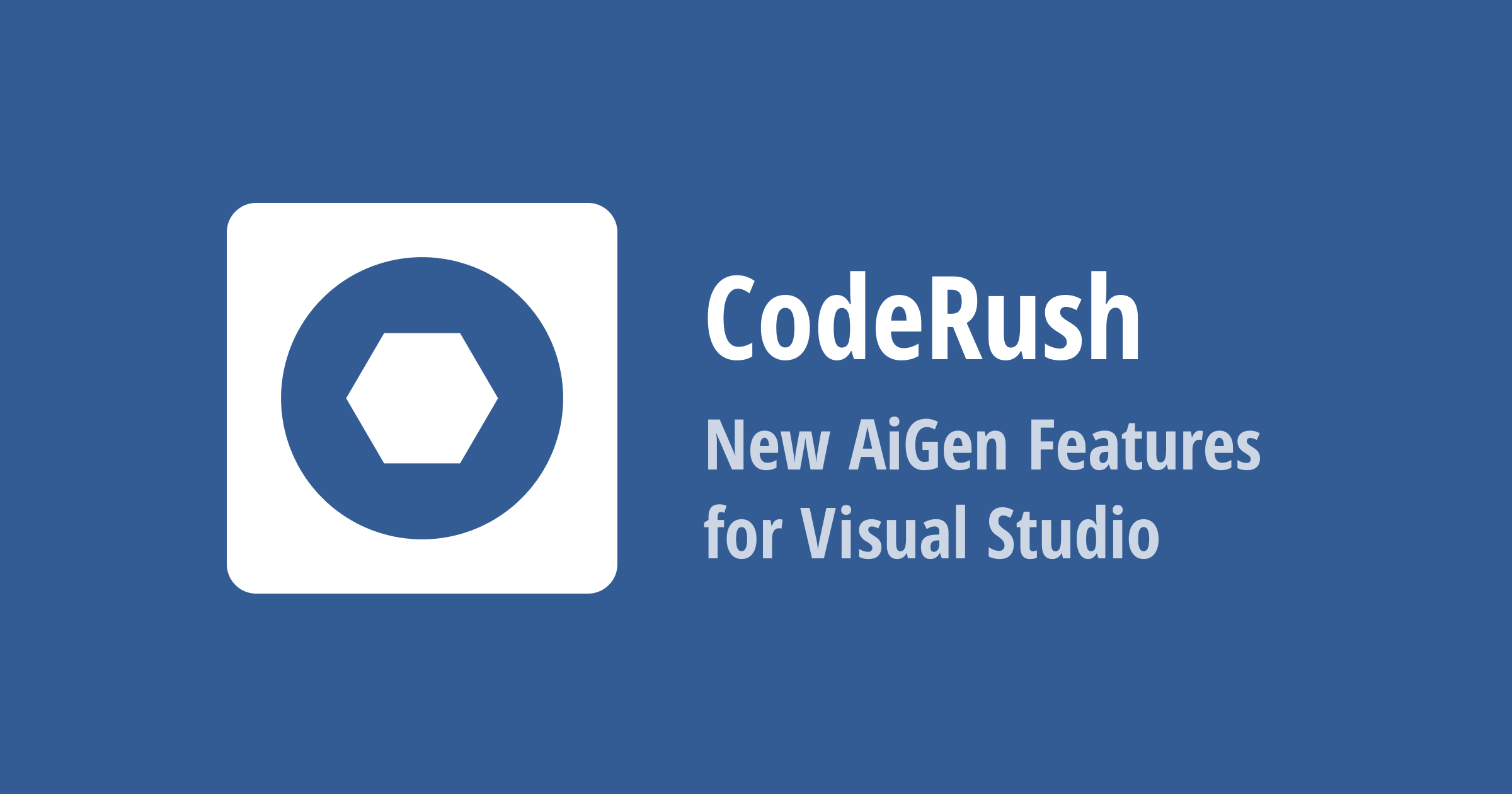 New AiGen Functionality in CodeRush for Visual Studio
