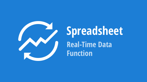 WinForms and WPF Spreadsheet - How to Use the Real-Time Data Function