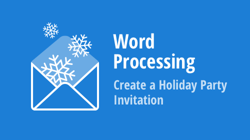 .NET Word Processing API and UI Components - How to Use Fields to Create a Holiday Party Invitation
