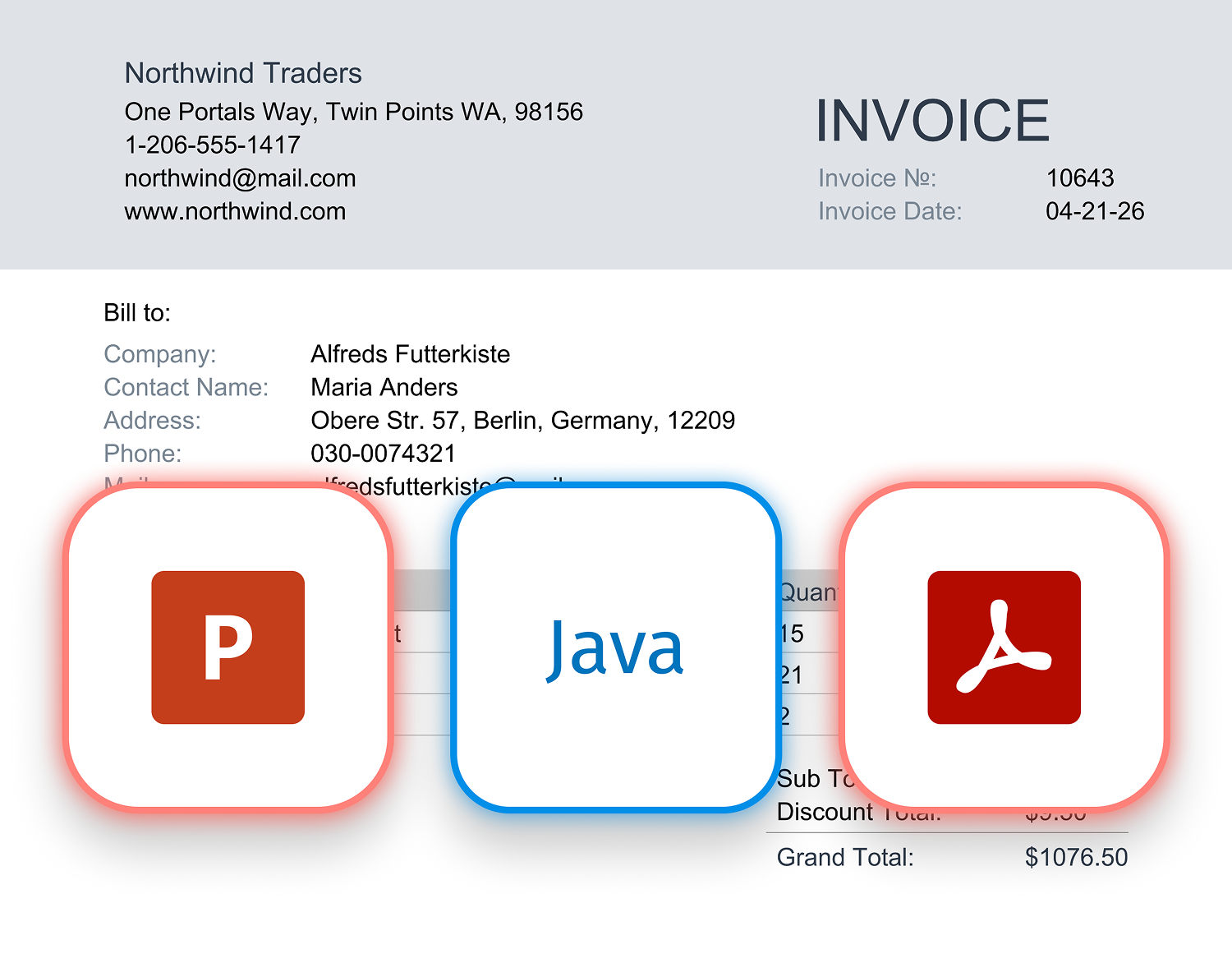 DevExpress Office and PDF File API for Java
