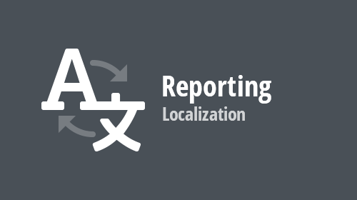 Reporting - Localization (v20.1)