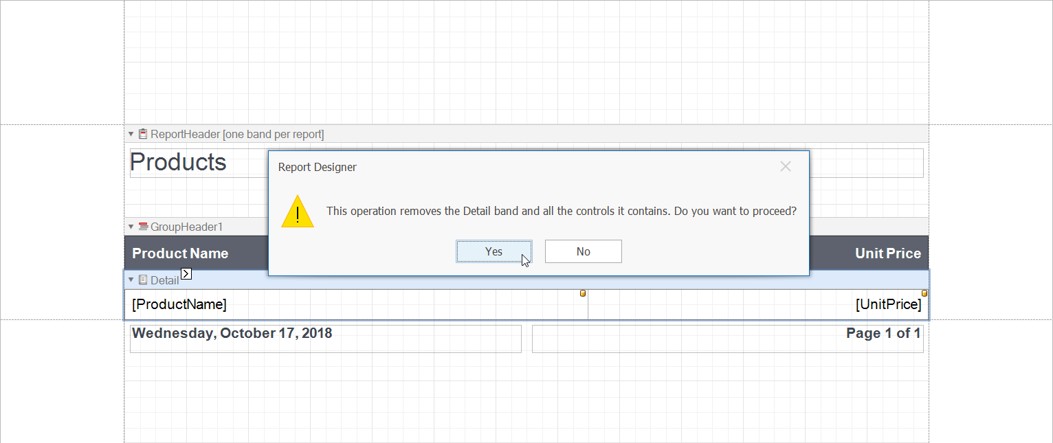 Conversion Warning Message