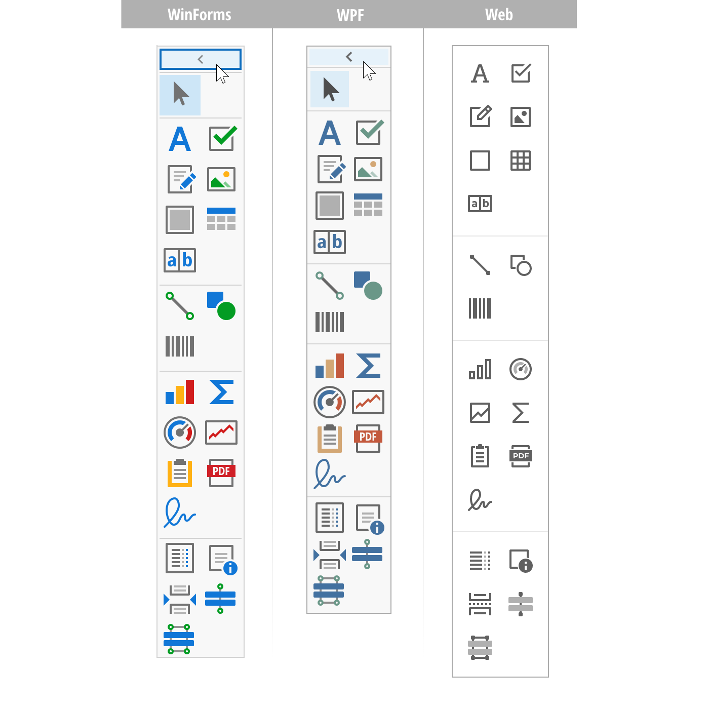 Report Designer - New Toolbox
