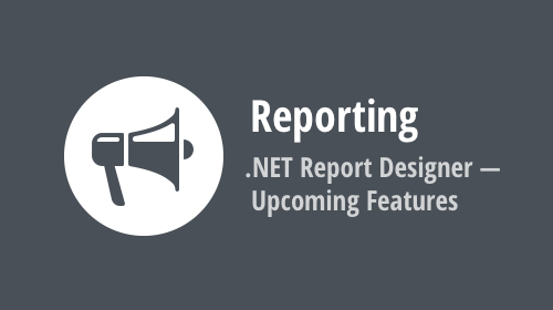 DevExpress Visual Studio Report Designer for .NET — Upcoming Features (v22.2) — Custom Controls, Functions, and Database Providers