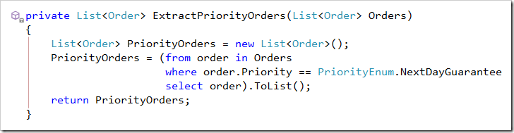 ExtractPriorityOrdersForEachPost