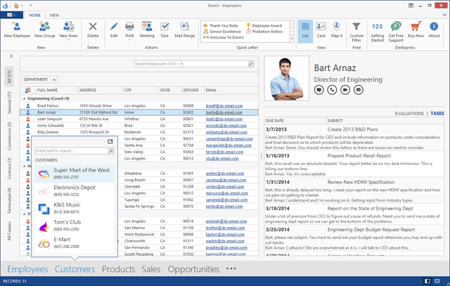 Outlook Navigation Bar