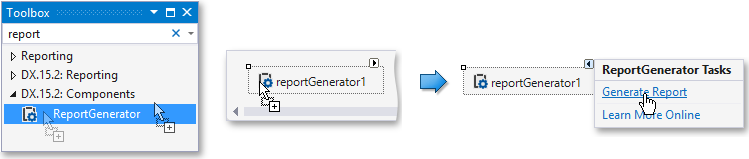 WinForms Grid Based Report Generator