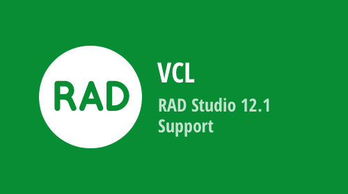 VCL v23.2 — Support for RAD Studio 12.1 Patch 1