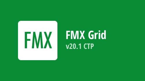 DevExpress FMX Grid CTP - Available Now