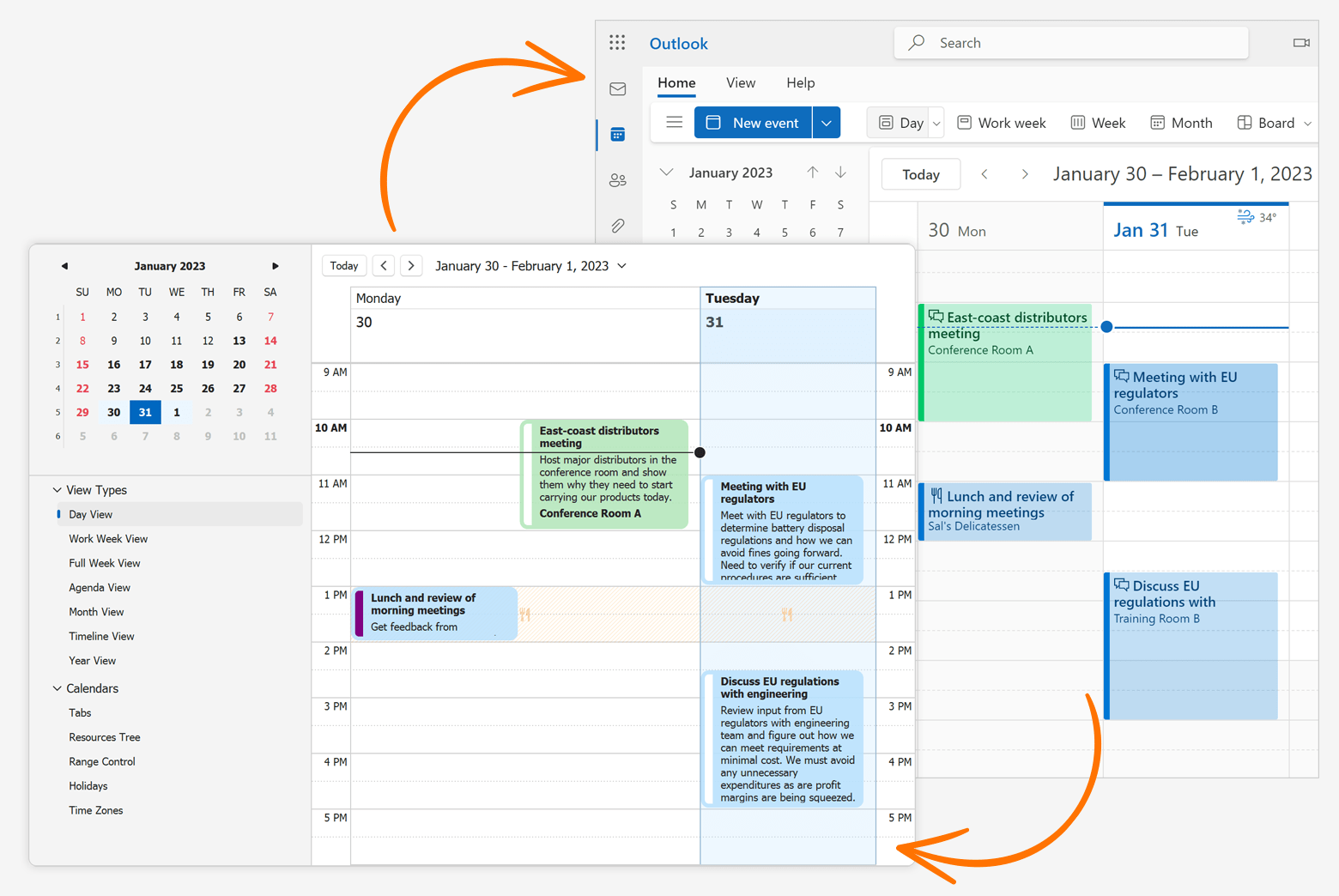 Synchronize Appointments with Outlook 365 Calendars - WinForms Scheduler, DevExpress